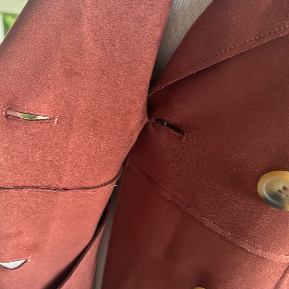 NWT 🎁 Anthropologie  Long MicroSuede Vest/Dress - Picture 6 of 9